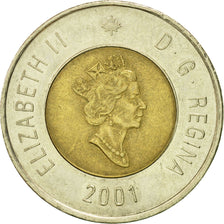 Coin, Canada, Elizabeth II, 2 Dollars, 2001, Royal Canadian Mint, Ottawa