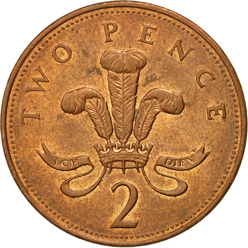 Munten, Groot Bretagne, Elizabeth II, 2 Pence, 2006, ZF, Copper Plated Steel