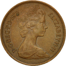 Moneta, Gran Bretagna, Elizabeth II, 2 New Pence, 1979, MB+, Bronzo, KM:916