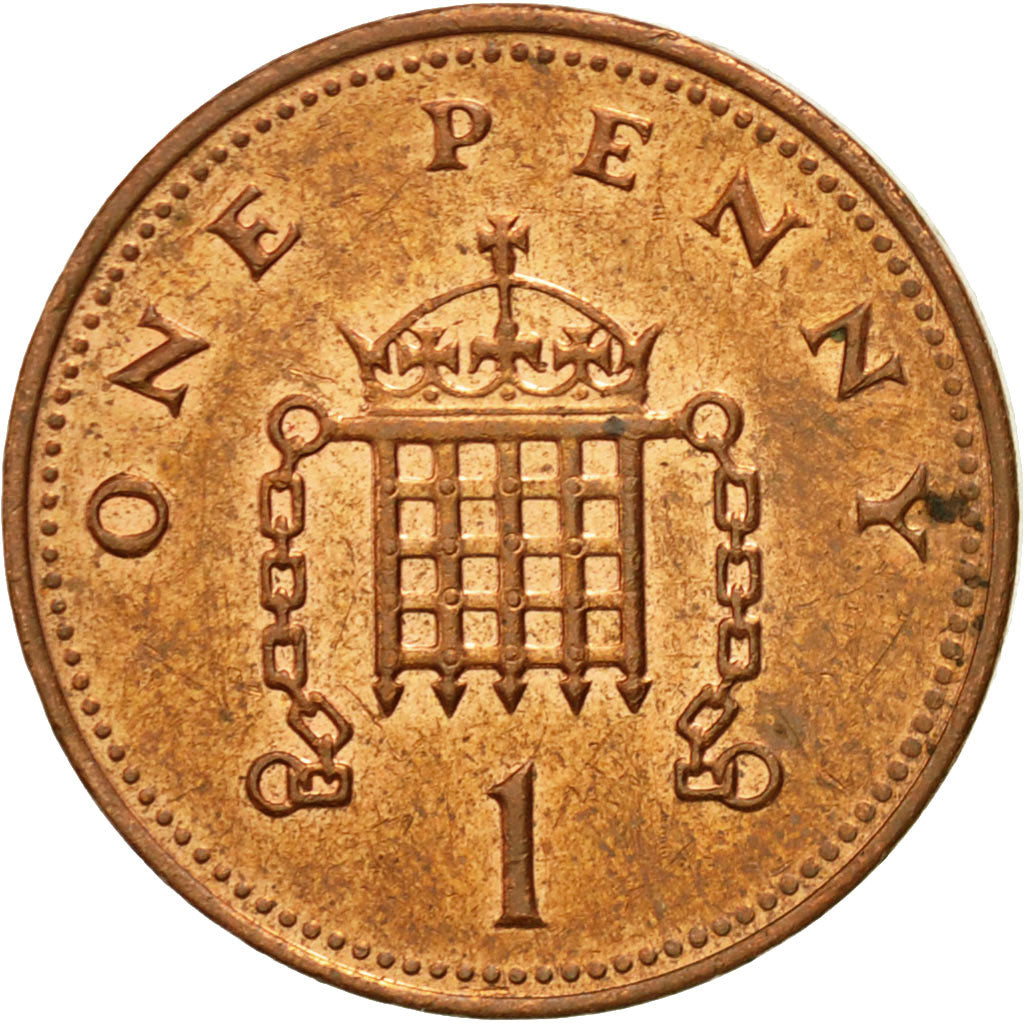 Coin, Great Britain, Elizabeth II, Penny, 2006, EF(40-45), Copper Plated Steel