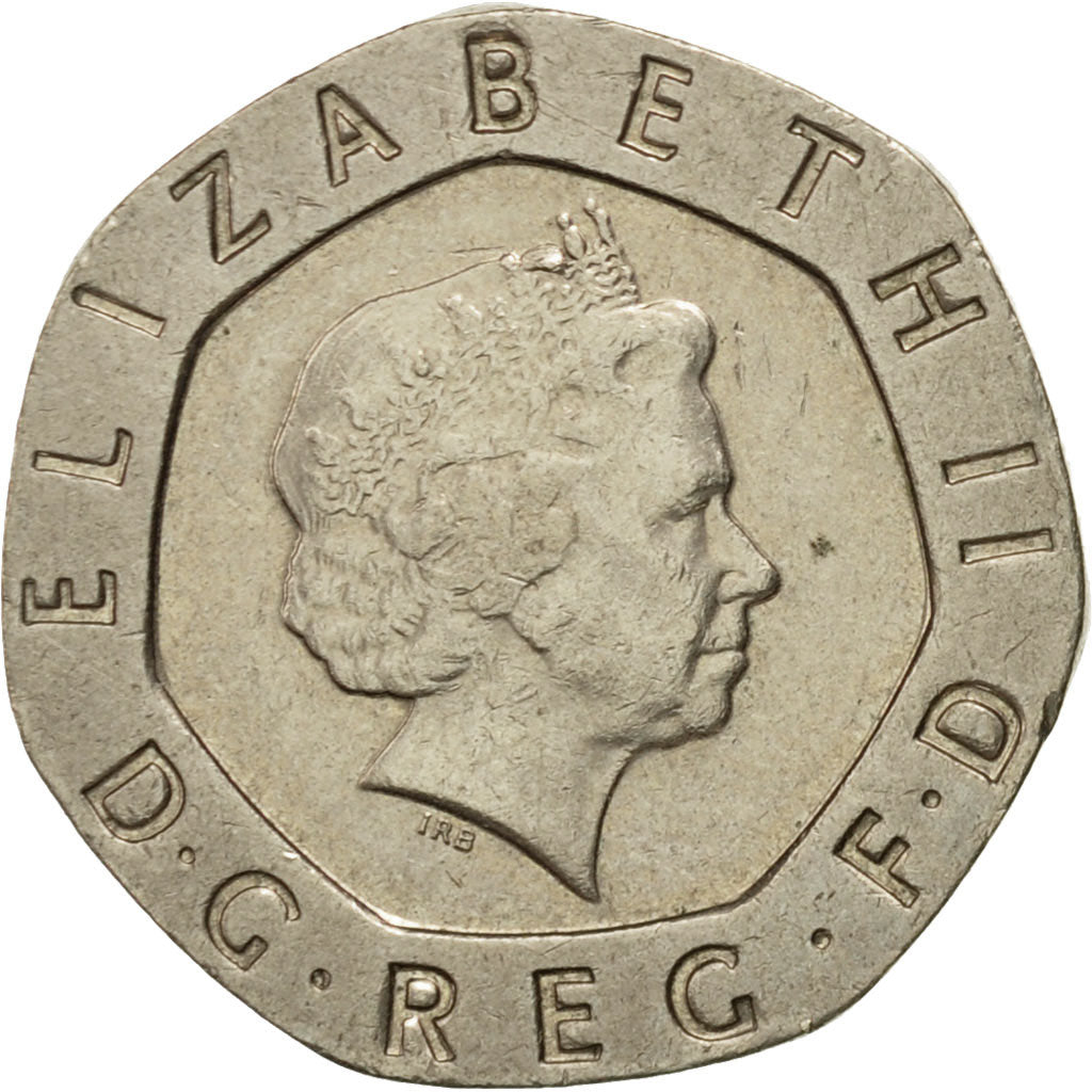 Moneda, Gran Bretaña, Elizabeth II, 20 Pence, 2006, MBC, Cobre - níquel
