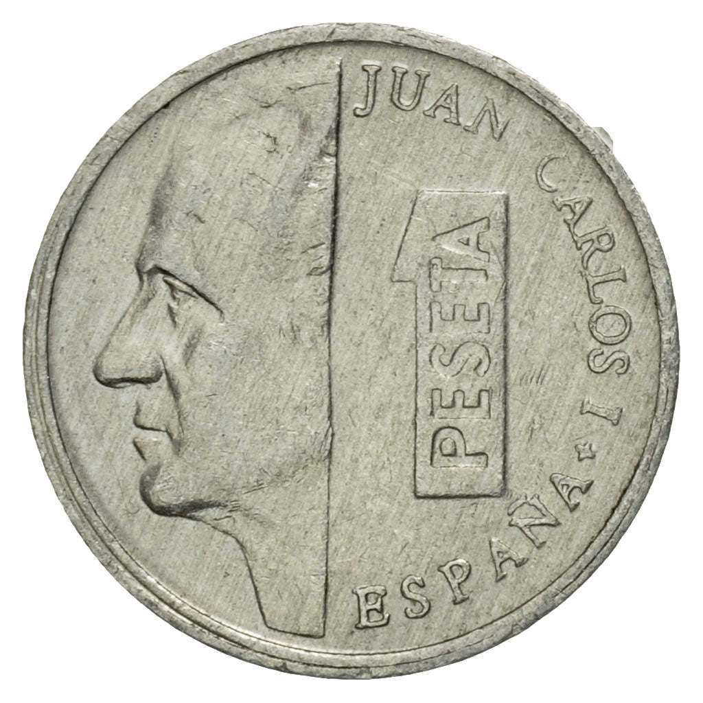 Coin, Spain, Juan Carlos I, Peseta, 1998, VF(30-35), Aluminum, KM:832