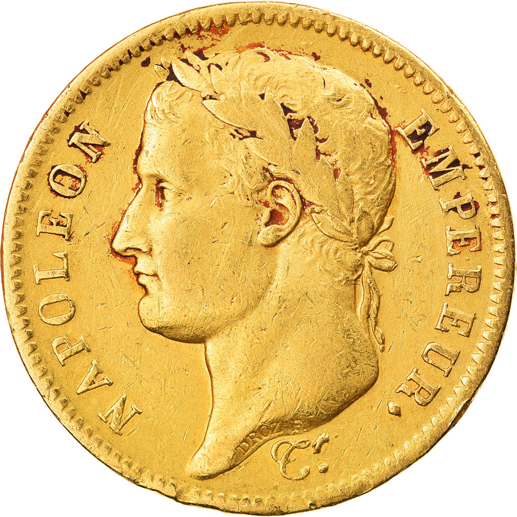 Coin, France, Napoléon I, 40 Francs, 1811, Paris, EF(40-45), Gold, KM:696.1