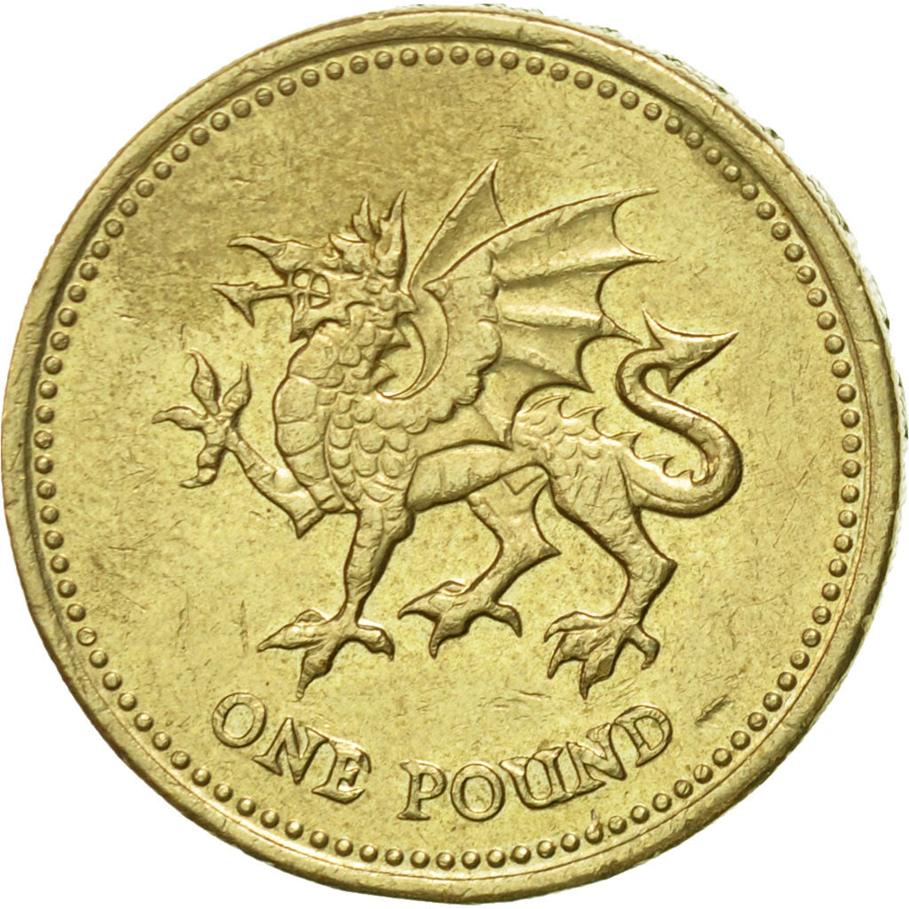 Coin, Great Britain, Elizabeth II, Pound, 2000, British Royal Mint, VF(30-35)