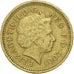 Coin, Great Britain, Elizabeth II, Pound, 2001, British Royal Mint, VF(30-35)