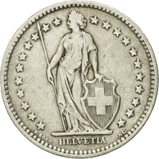 Coin, Switzerland, 2 Francs, 1886, Bern, VF(20-25), Silver, KM:21