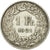 Moneda, Suiza, Franc, 1921, Bern, BC+, Plata, KM:24