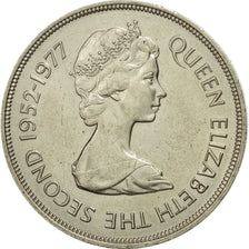 Monnaie, Jersey, Elizabeth II, 25 Pence, 1977, TTB, Copper-nickel, KM:44