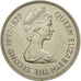 Coin, Jersey, Elizabeth II, 25 Pence, 1977, EF(40-45), Copper-nickel, KM:44