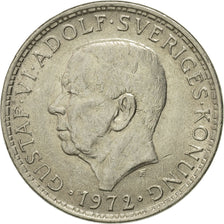 Coin, Sweden, Gustaf VI, 5 Kronor, 1972, VF(30-35), Copper-Nickel Clad Nickel