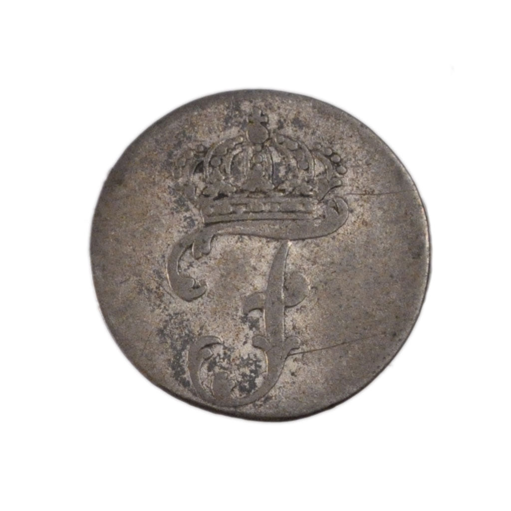 GERMAN STATES, Schilling, 1772, KM #204, EF(40-45), Silver, 1.10