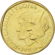 Coin, Spain, Juan Carlos I, 500 Pesetas, 1993, VF(30-35), Aluminum-Bronze