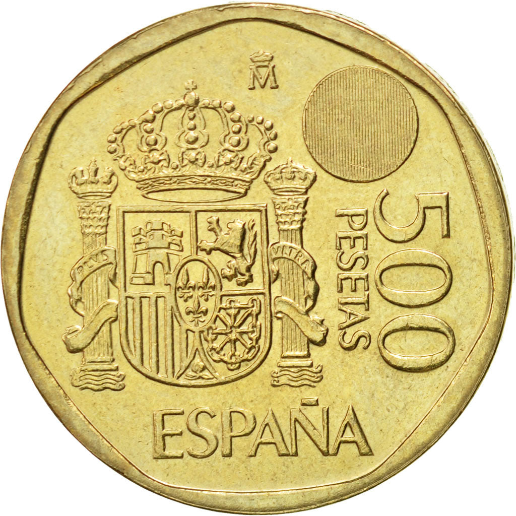Coin, Spain, Juan Carlos I, 500 Pesetas, 1993, VF(30-35), Aluminum-Bronze