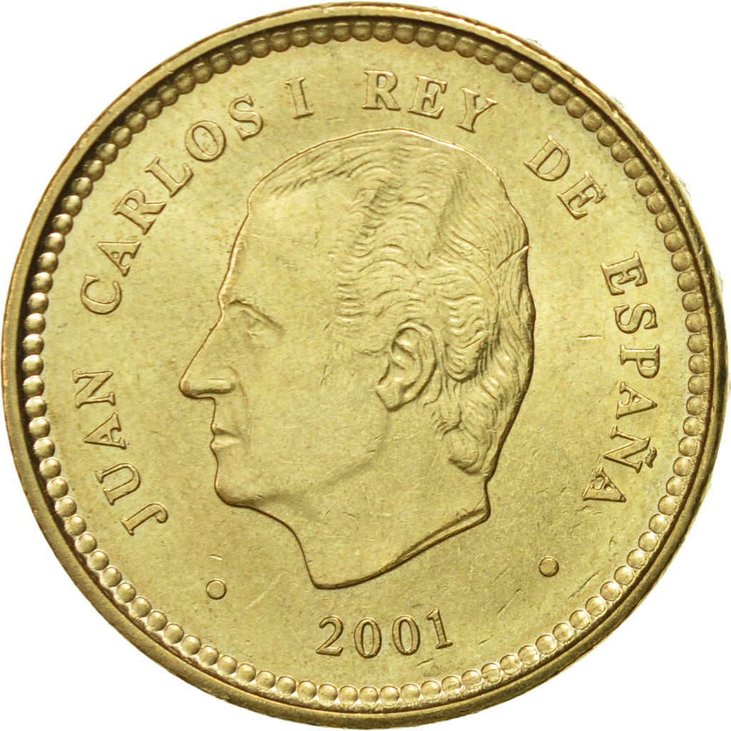 Coin, Spain, Juan Carlos I, 100 Pesetas, 2001, Madrid, EF(40-45)