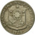 Moneda, Filipinas, 10 Sentimos, 1974, BC+, Cobre - níquel, KM:198