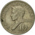 Moneta, Filipiny, 10 Sentimos, 1974, VF(20-25), Miedź-Nikiel, KM:198