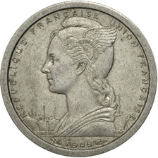 Monnaie, Madagascar, Franc, 1948, Paris, TB+, Aluminium, KM:3