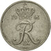 Coin, Denmark, Frederik IX, 10 Öre, 1961, Copenhagen, VF(30-35), Copper-nickel