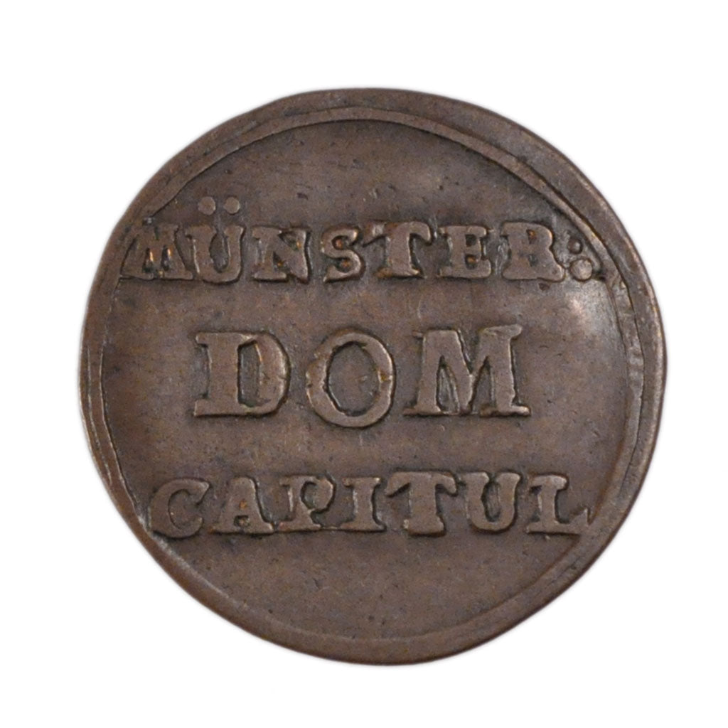 GERMAN STATES, Pfennig, 1790, KM #450, AU(50-53), Copper, 2.10