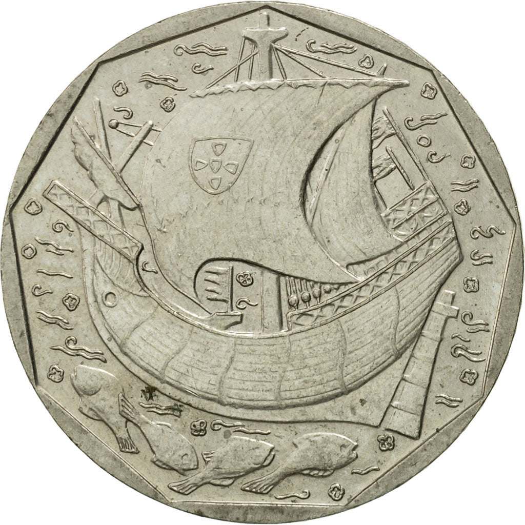 Coin, Portugal, 50 Escudos, 1988, VF(30-35), Copper-nickel, KM:636