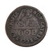 Germany, 6 Pfenning, 1762, VF(30-35), Copper, 4.90