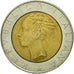 Coin, Italy, 500 Lire, 1987, Rome, VF(30-35), Bi-Metallic, KM:111