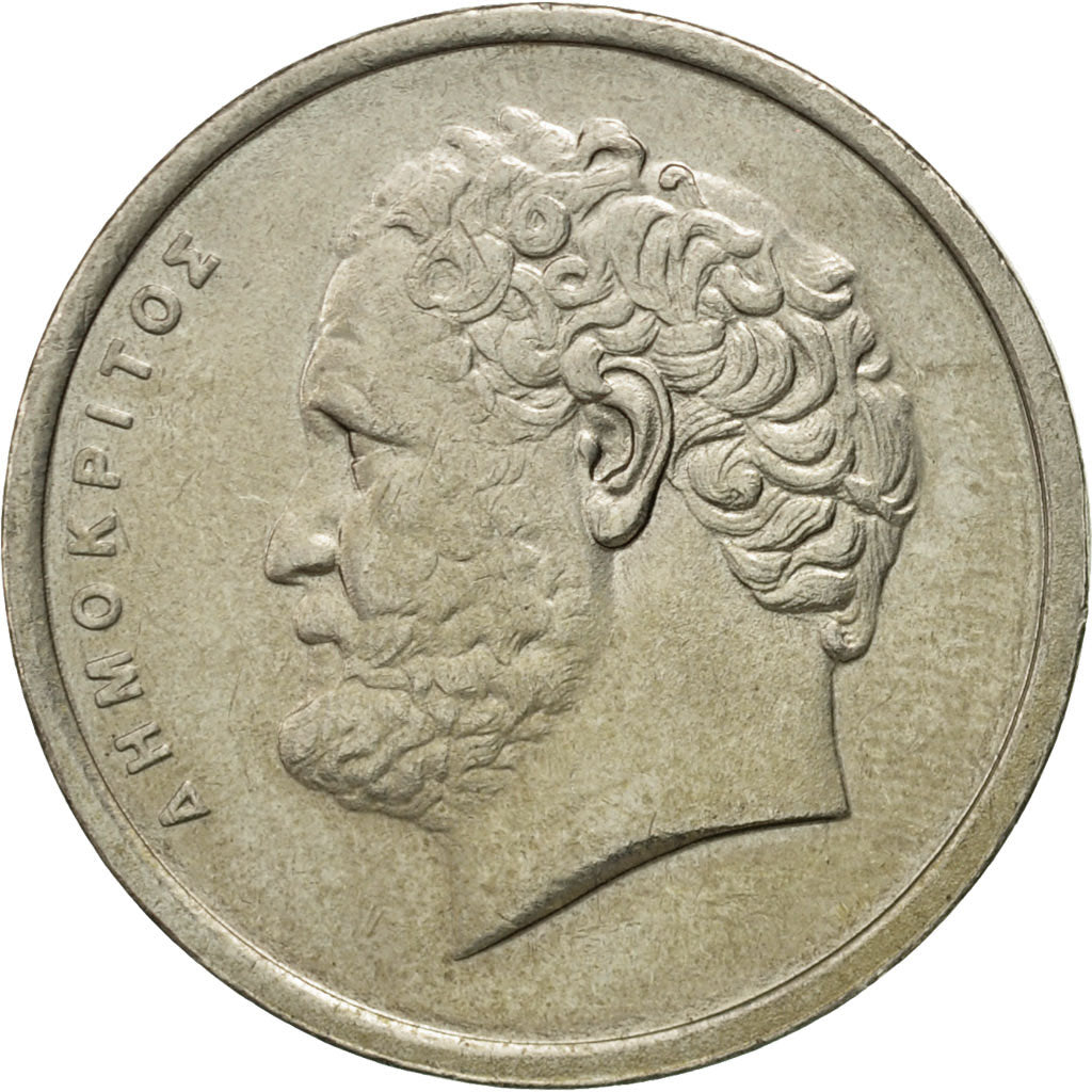 Moneta, Grecja, 10 Drachmes, 1992, VF(30-35), Miedź-Nikiel, KM:132