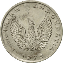Coin, Greece, 10 Drachmai, 1973, VF(30-35), Copper-nickel, KM:110