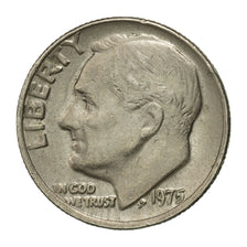Coin, United States, Roosevelt Dime, Dime, 1975, U.S. Mint, Philadelphia