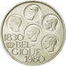 Coin, Belgium, 500 Francs, 500 Frank, 1980, Brussels, VF(30-35), Silver Clad