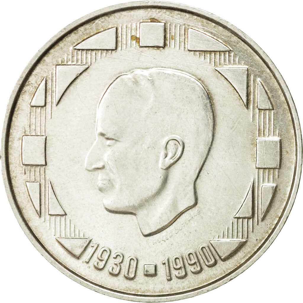 Monnaie, Belgique, 500 Francs, 500 Frank, 1990, Bruxelles, TB, Argent, KM:179
