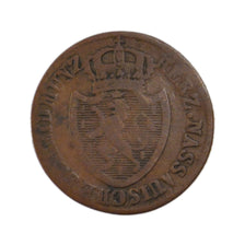 GERMAN STATES, 1/4 Kreuzer, 1819, Usingen, KM #41, VF(20-25), Copper, 1.30