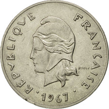 Coin, French Polynesia, 50 Francs, 1967, Paris, EF(40-45), Nickel, KM:7
