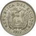 Coin, Ecuador, Sucre, Un, 1977, VF(30-35), Nickel Clad Steel, KM:83