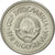 Moneta, Jugosławia, 10 Dinara, 1987, EF(40-45), Miedź-Nikiel, KM:89
