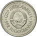 Coin, Yugoslavia, 10 Dinara, 1987, EF(40-45), Copper-nickel, KM:89
