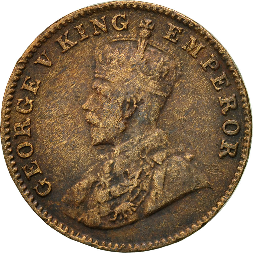 Monnaie, INDIA-BRITISH, George V, 1/4 Anna, 1926, TB+, Bronze, KM:512