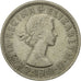 Moneta, Wielka Brytania, Elizabeth II, Florin, Two Shillings, 1967, VF(30-35)