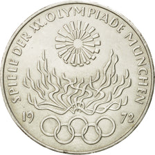 Coin, GERMANY - FEDERAL REPUBLIC, 10 Mark, 1972, Munich, EF(40-45), Silver
