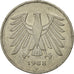 Coin, GERMANY - FEDERAL REPUBLIC, 5 Mark, 1988, Munich, VF(20-25), Copper-Nickel