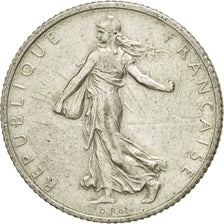 Monnaie, France, Semeuse, Franc, 1915, Paris, TB+, Argent, KM:844.1, Gadoury:467
