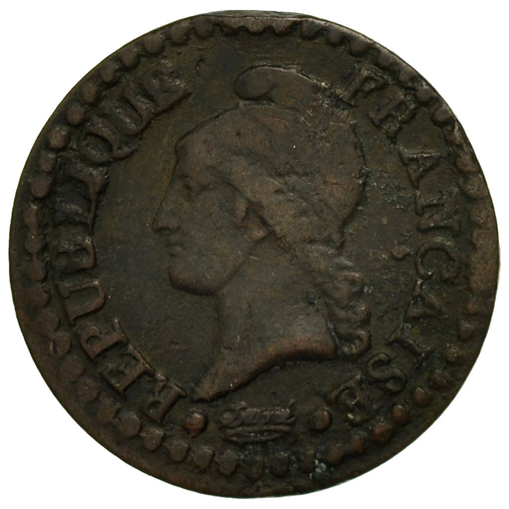 Coin, France, Dupré, Centime, 1799, Paris, VF(20-25), Bronze, KM:646