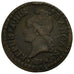 Moneda, Francia, Dupré, Centime, 1799, Paris, BC+, Bronce, KM:646, Gadoury:76