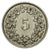 Moneda, Suiza, 5 Rappen, 1933, Bern, BC+, Níquel, KM:26b