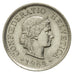 Moneda, Suiza, 5 Rappen, 1964, Bern, BC+, Cobre - níquel, KM:26