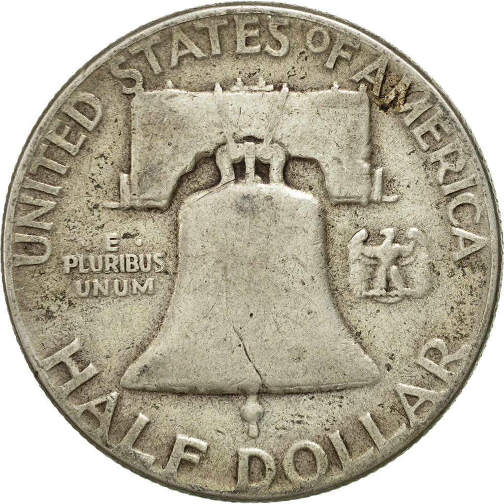 Moneta, Stati Uniti, Franklin Half Dollar, Half Dollar, 1951, U.S. Mint