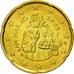 San Marino, 20 Euro Cent, 2005, FDC, Laiton, KM:444