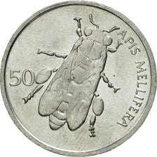 Moneta, Słowenia, 50 Stotinov, 1996, AU(55-58), Aluminium, KM:3