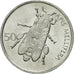 Coin, Slovenia, 50 Stotinov, 1996, AU(55-58), Aluminum, KM:3