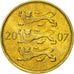 Monnaie, Estonia, 50 Senti, 2007, SPL+, Aluminum-Bronze, KM:24